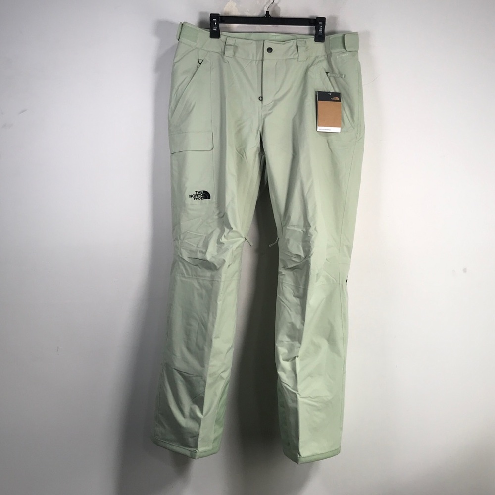 The North Face Freedom Insulated Snow Pant, Women's Size XL - Misty Sage Green